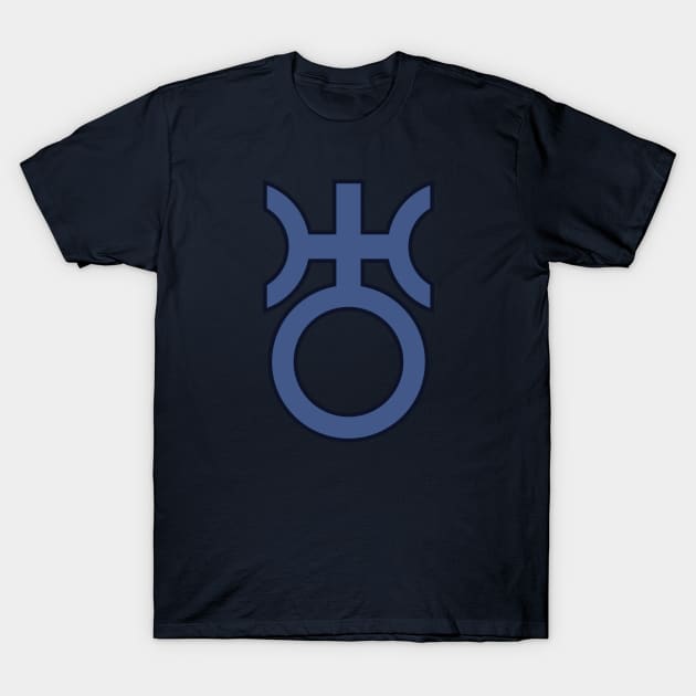 MOON PRISM - URANUS SIGN T-Shirt by sorenkalla